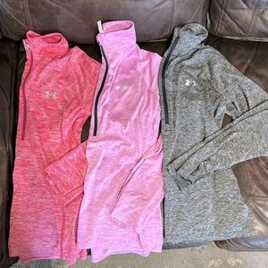 Under Armour 1/4 zip bundle